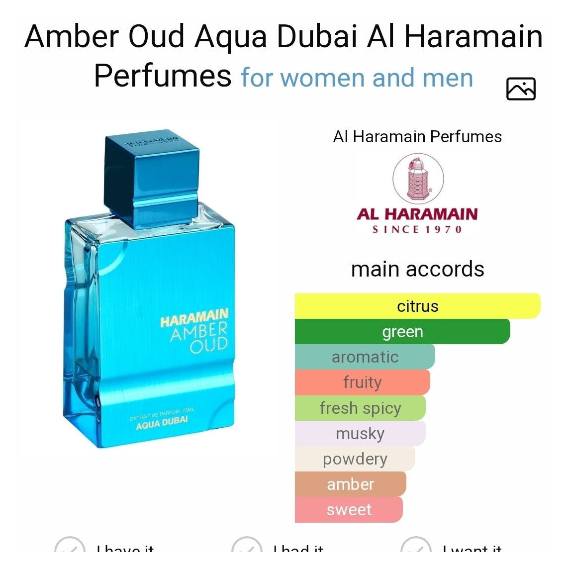 Al Haramain Amber oud Aqua Dubai 100ml Dubai perfume South Africa